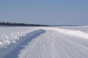 nieve carretera