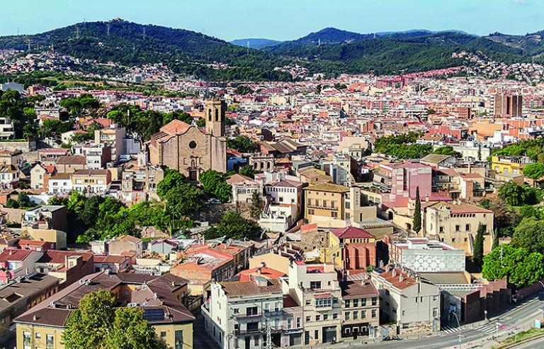 Sant Boi de Llobregat. Vista panoramica