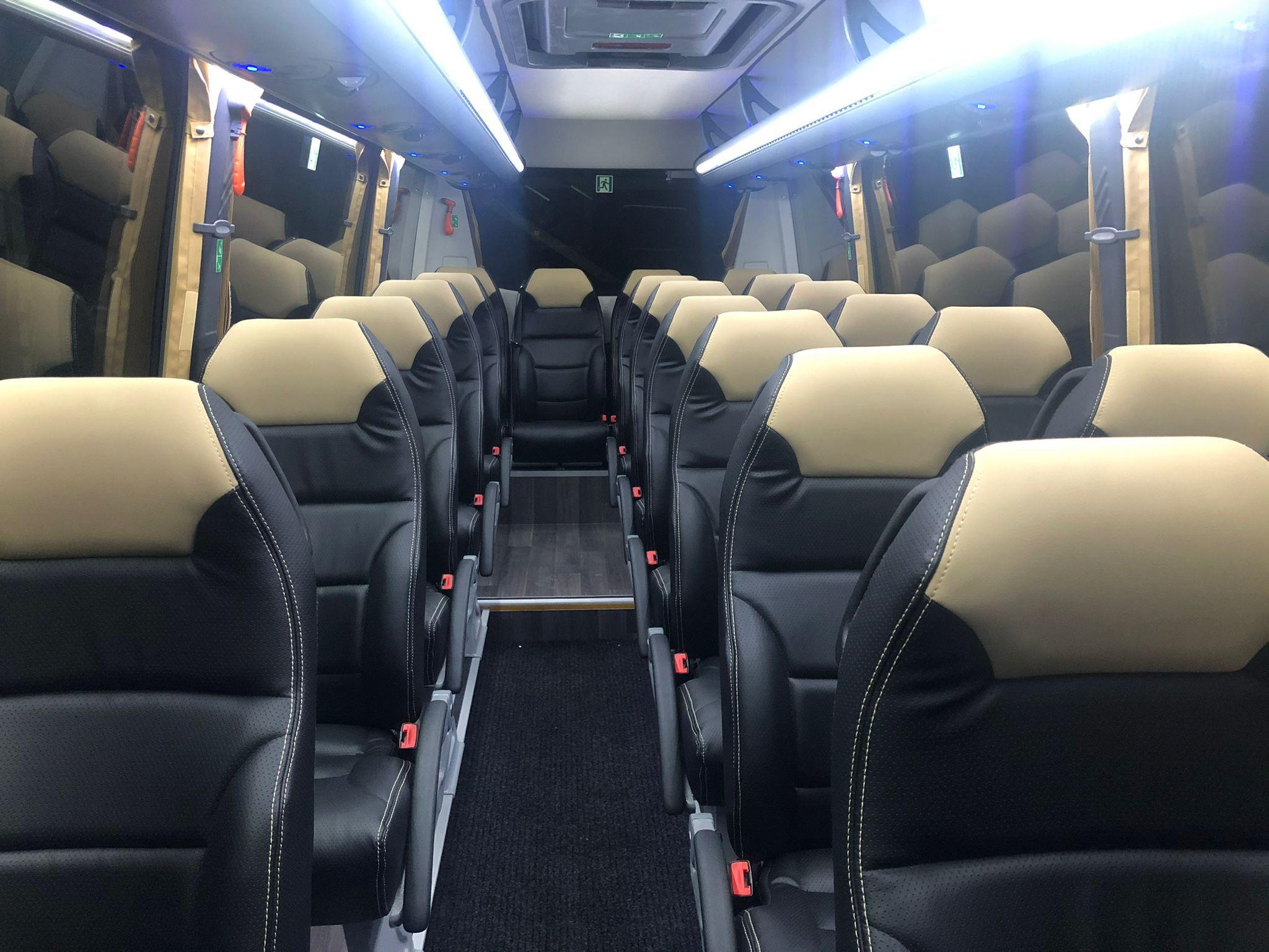 interior minibus 25 pax