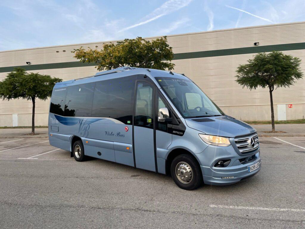 minibus en barcelona