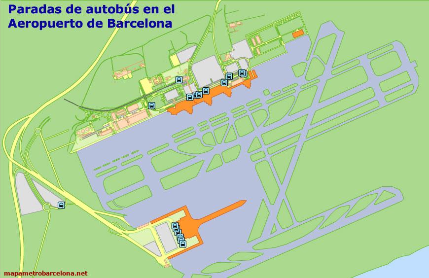 paradas bus-aeropuerto-barcelona